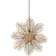 PR Home Carol Natural Advent Star 46cm