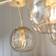 Endon Dimple Brass/Gold Pendant Lamp ∅ 55cm