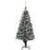vidaXL LEDs & Ball & Pine Cones Christmas Tree 94.5"