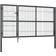 vidaXL Garden Gate with Posts 350x190cm