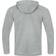 JAKO Challenge Hooded Leisure Jacket Unisex - Light Grey Mel/Anthra Light