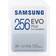 Samsung Evo Plus 2021 SDXC Class 10 UHS-I U3 V30 130MB/S 256GB