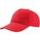 Atlantis Start 5 Panel Cap 2-pack - Red