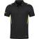 JAKO Polo Challenge Unisex - Black Melange/Citro