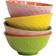 KitchenCraft Brights Patterned Saladier 15cm 4pcs