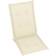 vidaXL 314106 Stolsdyna Beige (120x50cm)