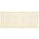 vidaXL 314106 Stolehynde Beige (120x50cm)