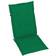 vidaXL 314109 Chair Cushions Green (120x50cm)