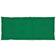 vidaXL 314109 Coussin de chaise Vert (120x50cm)