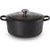 Le Creuset Matt Black mit Klappe 6.2 L 30 cm