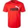 Puma Essential 2 Colors Logo Short Sleeve T-shirt - High Risk Red