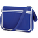 BagBase Retro Adjustable Messenger Bag (12 Litres) (Pack Of 2) Bleu/Blanc/Multicolore