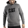 Cat Trademark Hooded Sweatshirt - Heather Grey