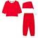 Max Collection Christmas Kids Santa Costume Red 110/116