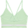 Under Armour Seamless Low Long Sports Bra - Aqua Foam/White