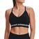 Under Armour Seamless Low Long Bra - Black