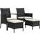 vidaXL 313593 Lounge-Set, Tisch einschl. 1 Sofas