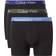 Calvin Klein Modern Structure Cotton Boxer Brief 3-pack - Black With Active Blue/Fatigues/Bayou Blue