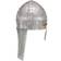 vidaXL Crusader Knight Helmet Antique Replica Larp Silver Steel