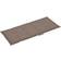 vidaXL 314112 Coussin de chaise Marron (120x50cm)