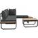 vidaXL 44704 Lounge-Set, 1 Tisch einschl. 2 Sofas