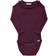 Minymo Baby Body L/S Rib - Fig (111636-4718)