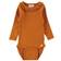 Minymo Baby Body L/S Rib - Pumpkin Spice (111636-2163)