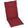 vidaXL 314115 Cuscino per sedia Rosso (120x50cm)