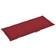 vidaXL 314115 Coussin de chaise Rouge (120x50cm)