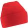 Beechfield Soft Feel Knitted Winter Hat - Bright Red