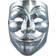 V For Vendetta Silver Mask