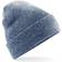 Beechfield Soft Feel Knitted Winter Hat - Heather Navy