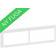 Schneider Electric Lk Fuga Soft Designramme Vandret 2x2 Modul, Hvid