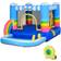 OutSunny Rainbow Bouncy Castle & Pool House Inflatable Trampoline