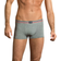 Jockey Cotton Stretch Short Trunk 3-pack - Grey Melange