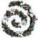 vidaXL Garland with LED Lights Julepynt