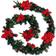 vidaXL Garland with LED Lights Julepynt