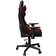 Gembird Scorpion Fabric Gaming Chair - Black Mesh/Red Mesh