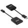 Club 3D DisplayPort-DisplayPort/HDMI/USB Micro B M-F 0.2m