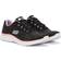 Skechers Flex Appeal 4.0 - Black Mesh/Coral/Lavender Trim