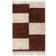 Ferm Living Mara Brown, Multicolour, Beige, White 80x120cm