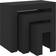 vidaXL 399743 Soffbord 30x61cm 3st