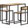 vidaXL 247583 3-pack Dining Set 45x90cm 3pcs
