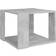 vidaXL Engineered Wood Concrete Grey Table Basse 40x40cm