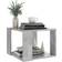 vidaXL Engineered Wood Concrete Grey Sofabord 40x40cm