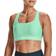 Under Armour Mid Crossback Sports Bra - Aqua Foam/White