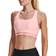 Under Armour Crossback Mid Sports Bra - Beta Tint/Stardust Pink