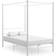 vidaXL Canopy 201cm Sengeramme 180x200cm