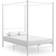 vidaXL Canopy 201cm Sengeramme 140x200cm