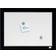 Nobo Small Magnetic Whiteboard with Black Frame 58.5x43.1cm